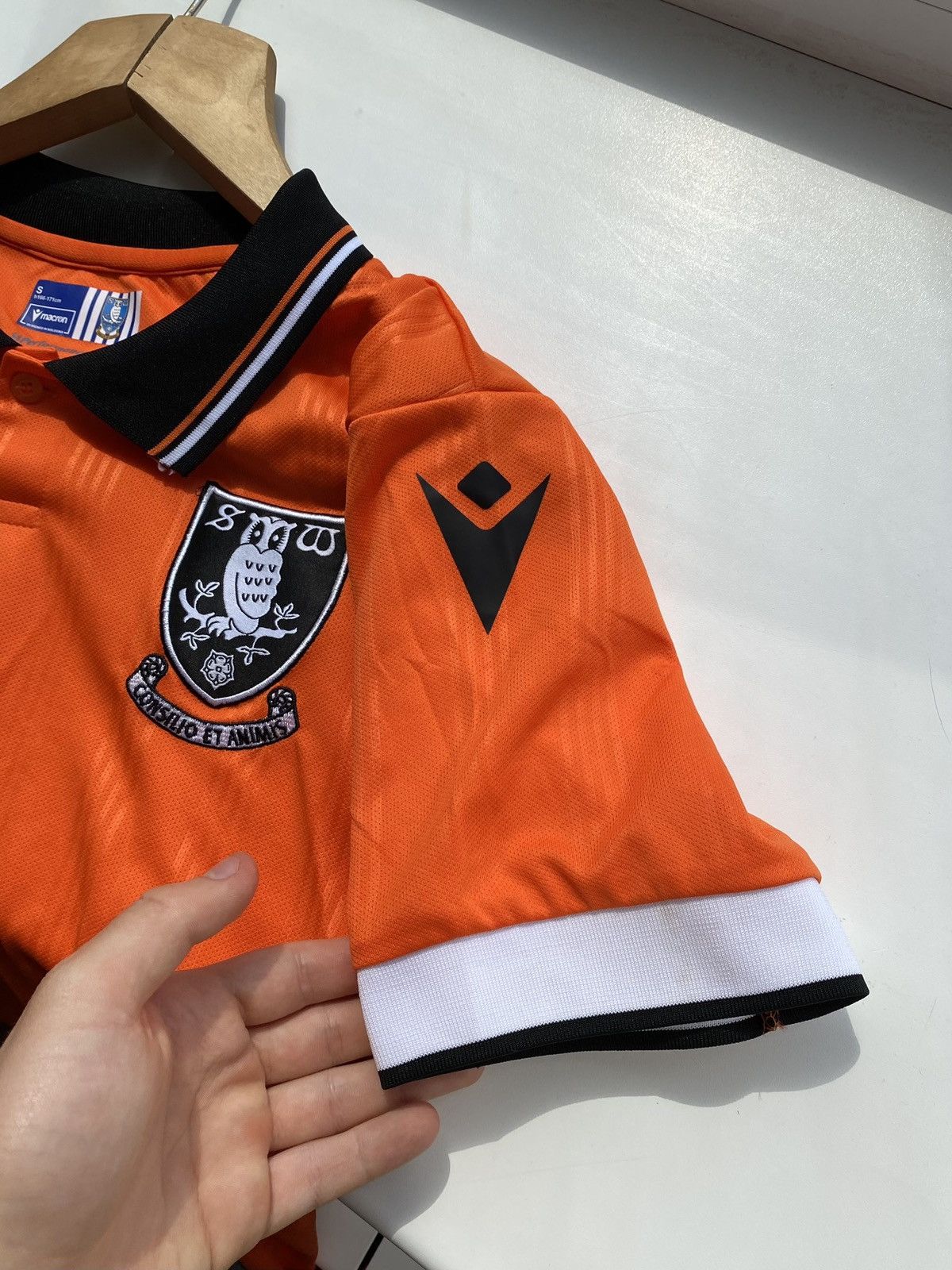 Macron Sheffield Wednesday 2024-2025 AwayFootball Shirt Orange Size US S / EU 44-46 / 1 - 5 Thumbnail
