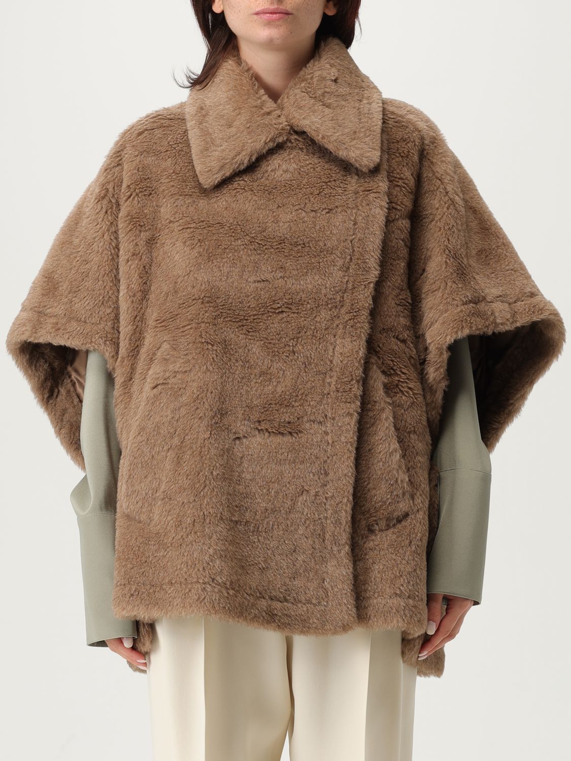 Max Mara Max Mara Jacket Woman Beige Size M / US 6-8 / IT 42-44 - 1 Thumbnail
