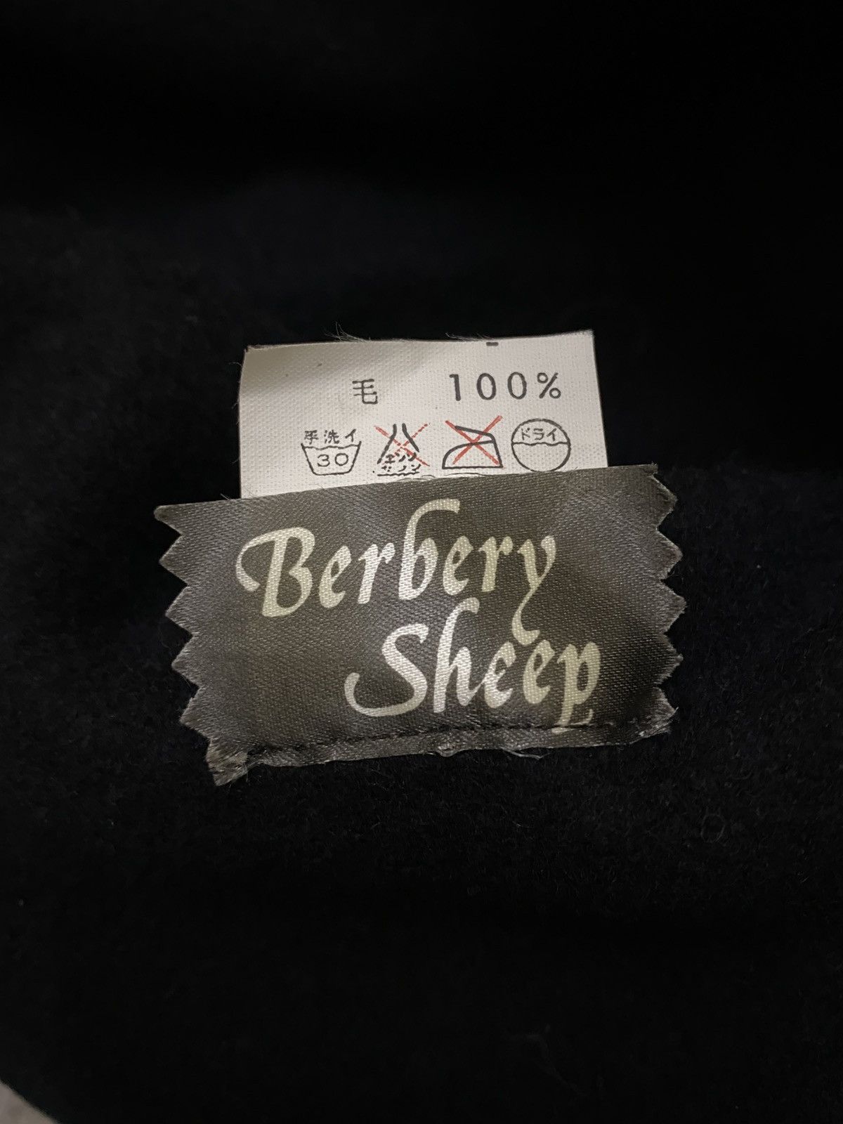 Japanese Brand × Vintage VINTAGE BERBERRY SHEEP WOOL HAT CLASSIC DESIGN Size ONE SIZE - 5 Thumbnail