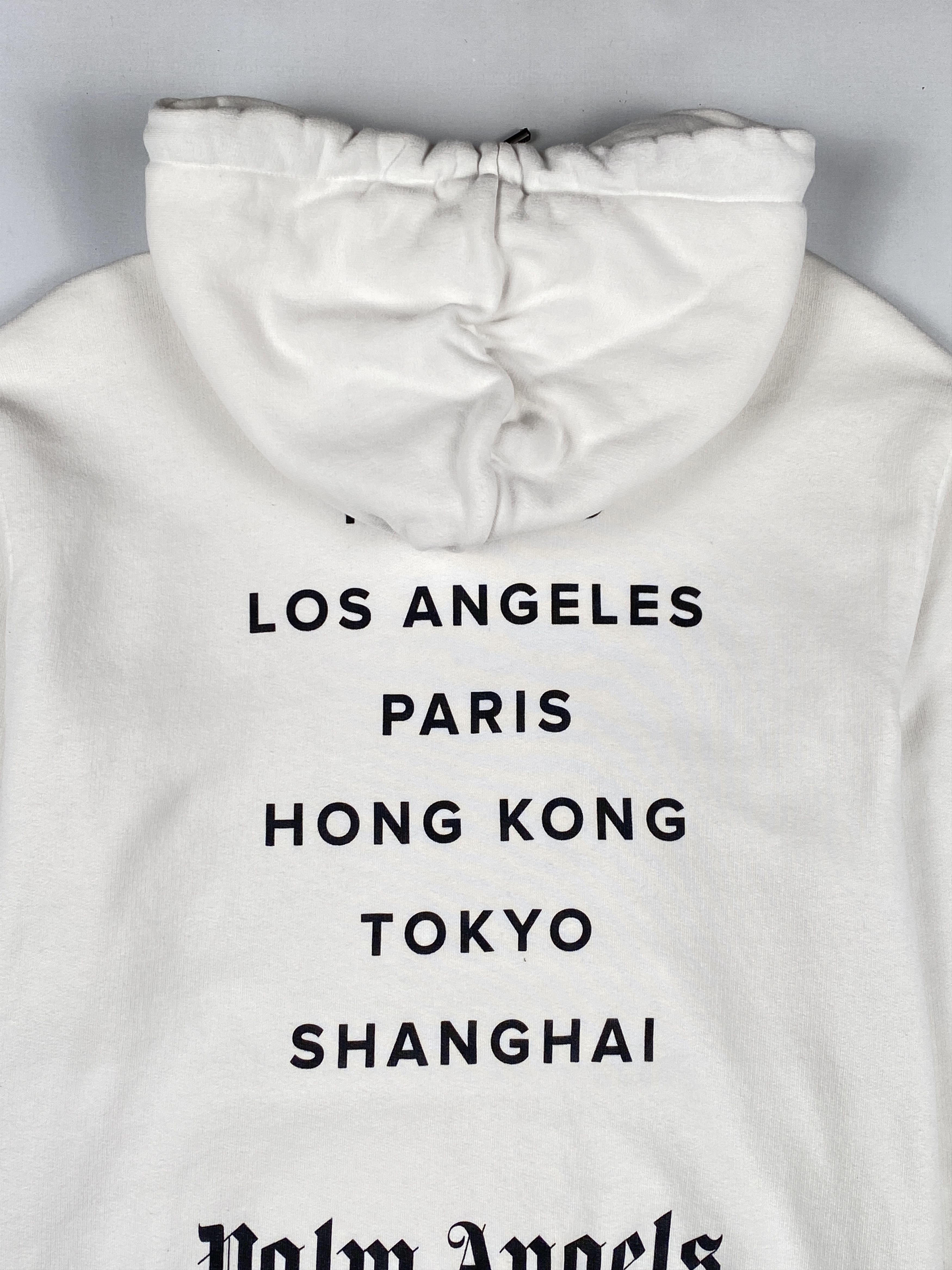 Palm Angels S/S 2020 Sprayed Logo Hoodie Size US XS / EU 42 / 0 - 11 Thumbnail