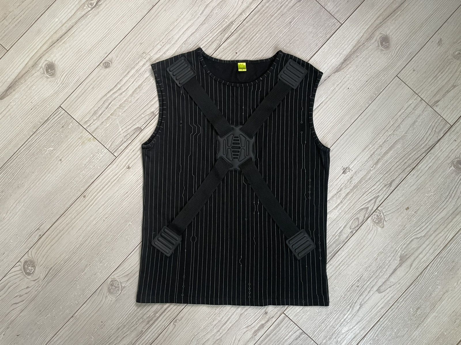 Japanese Brand × Vintage Cyberdog bondage reflective t shirt Size US M / EU 48-50 / 2 - 3 Thumbnail