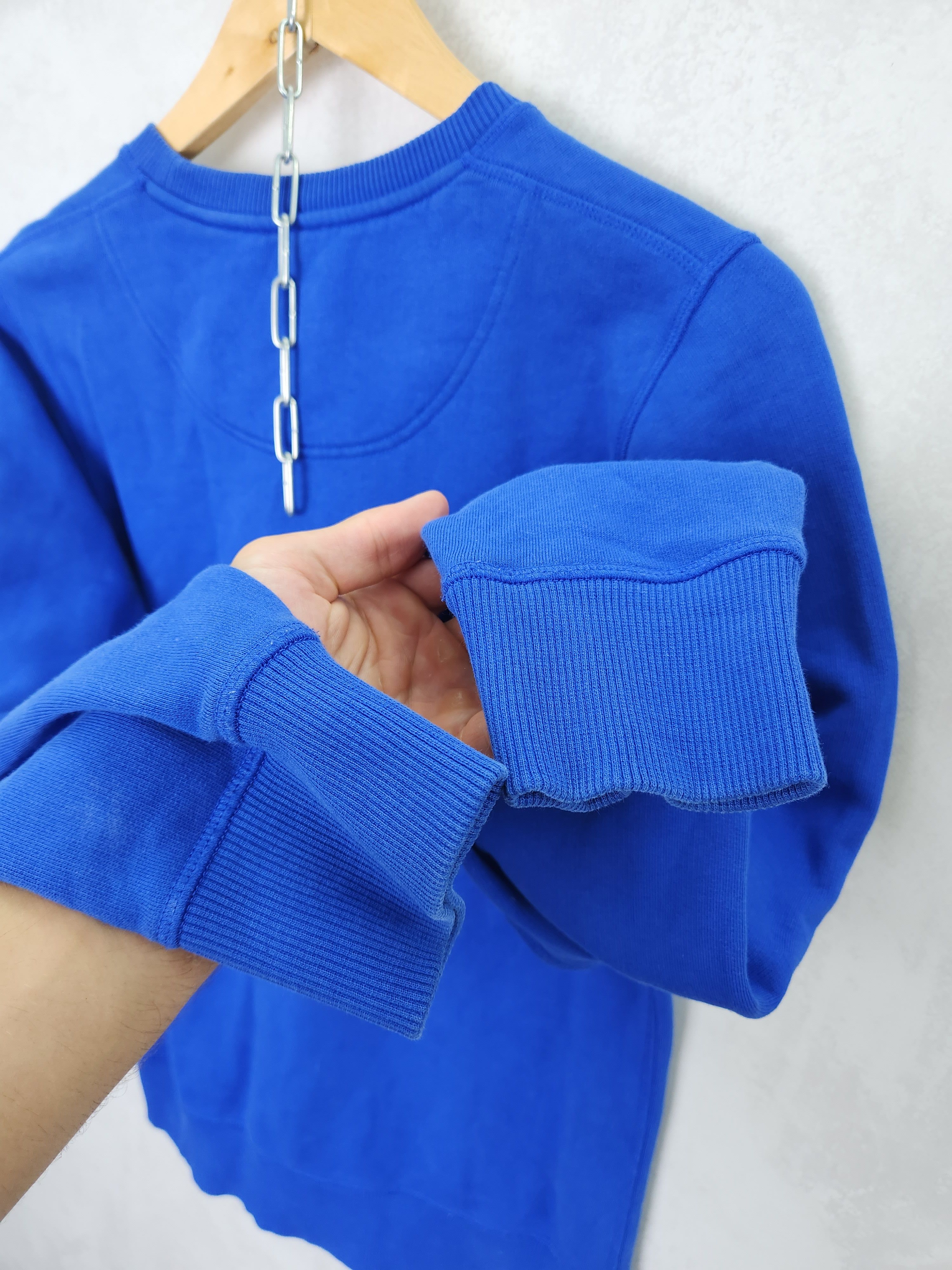 Kenzo Kenzo Blue Eye Embroidered cotton Crew Neck sweatshirt Size S / US 4 / IT 40 - 9 Thumbnail
