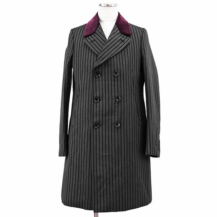 Gucci Gucci Gucci Wool Coat Leather Outerwear DUTY FREE for USA Size ONE SIZE - 1 Thumbnail