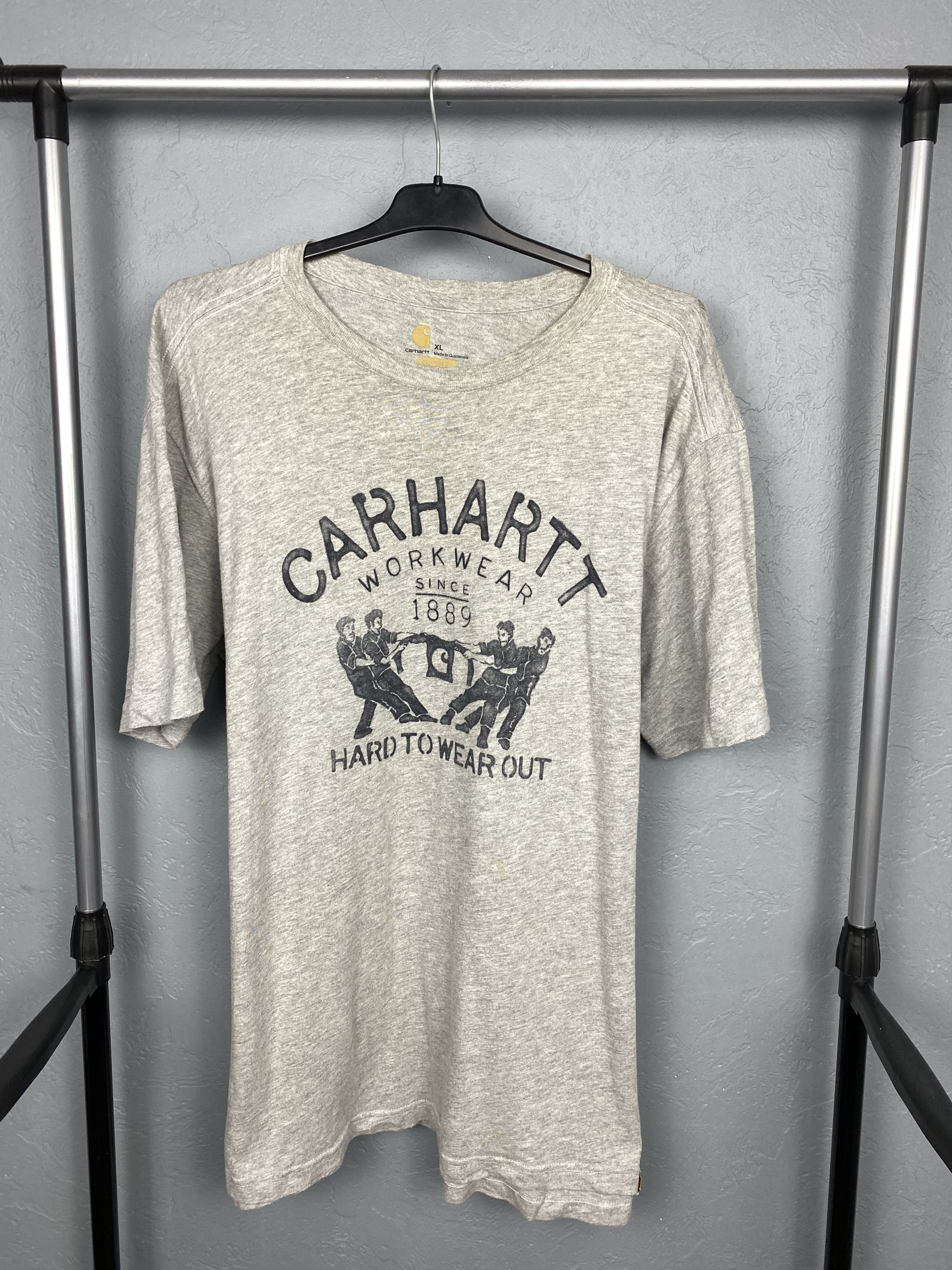 Carhartt Carhartt Vintage Big Logo T-Shirt Y2K Tee Size US XL / EU 56 / 4 - 1 Thumbnail