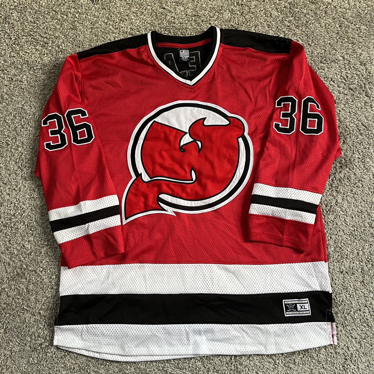 Wu Tang Clan Wu-Tang Hockey Jersey XL Wu-Wear Red Rare Gza Method Man ...