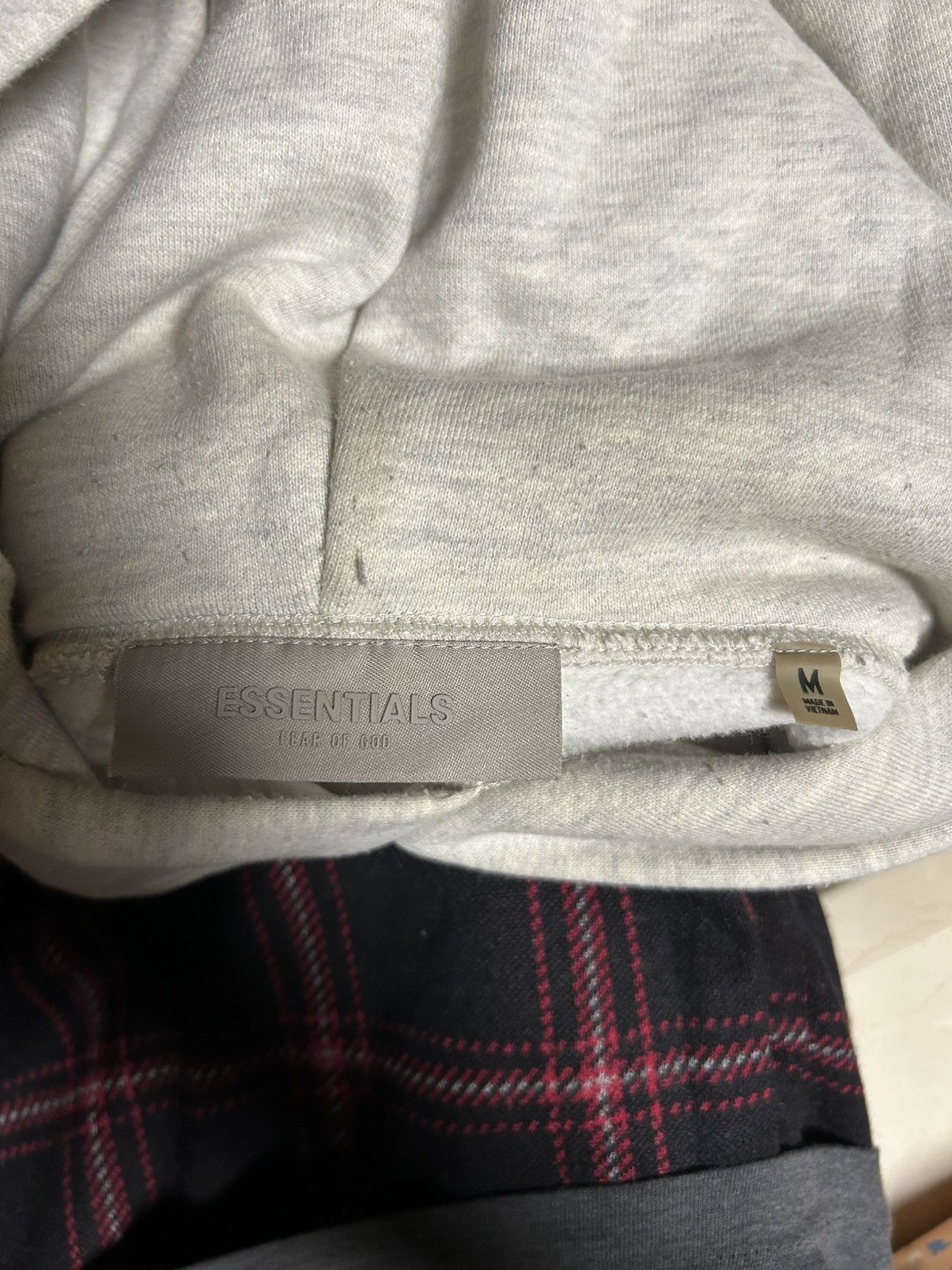 Essentials × Fear of God Light Grey Fear of God x Essential Hoodie Size US M / EU 48-50 / 2 - 5 Thumbnail