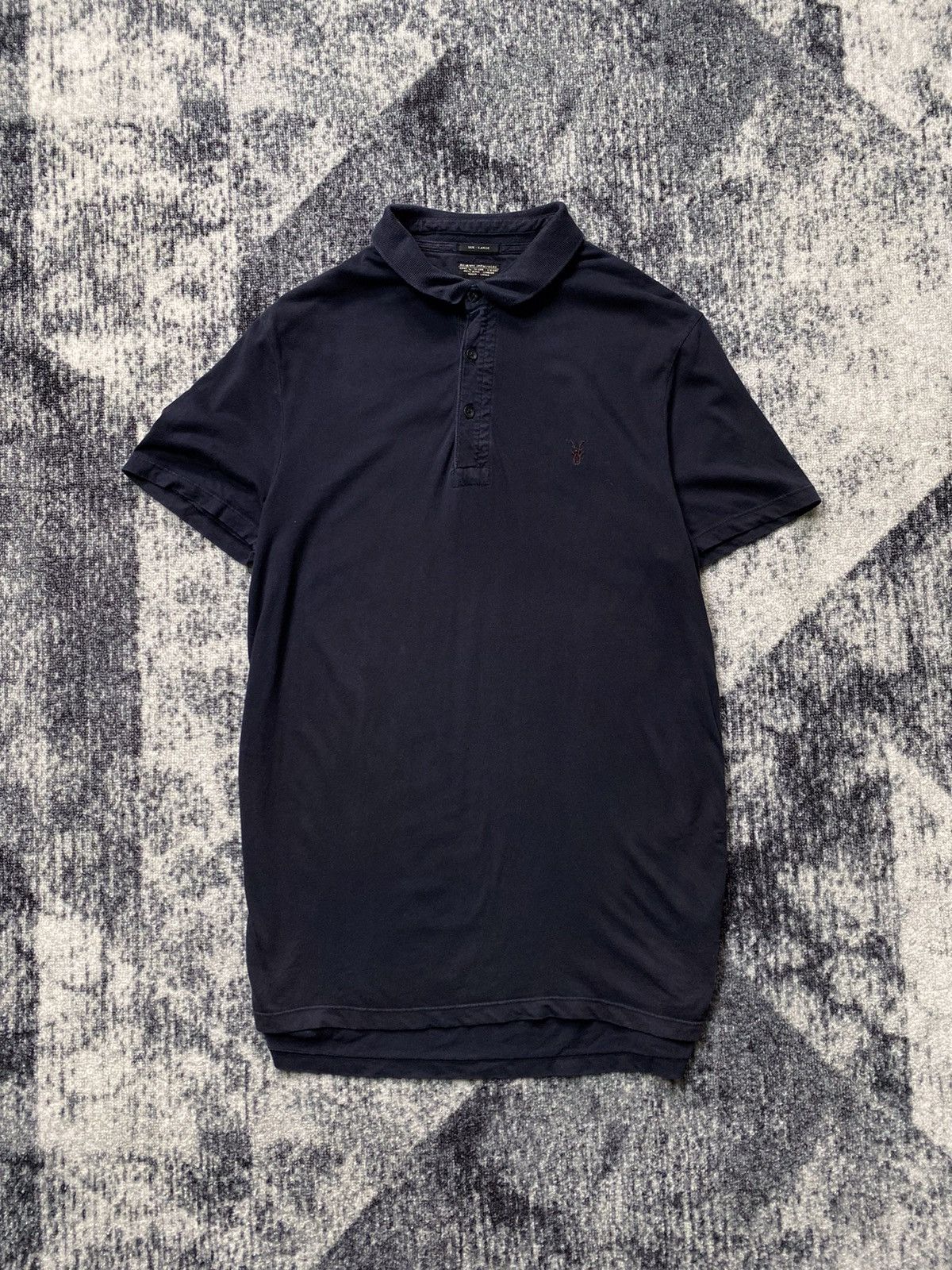 Allsaints × Vintage Vintage Allsaints Spitalfields Polo Classic Casual Style Size US L / EU 52-54 / 3 - 2 Thumbnail
