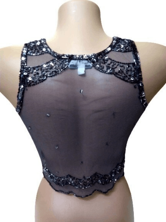 New Look Rare Archival Beaded sheer croptop XS/S New Look Generation Size M / US 6-8 / IT 42-44 - 8 Thumbnail
