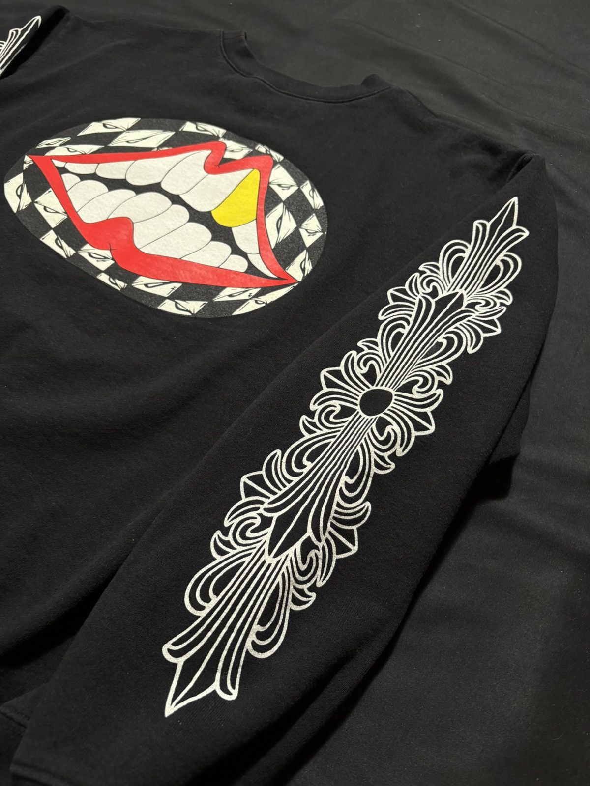 Chrome Hearts Chrome Hearts Chomper Crewneck - Size Large Size US L / EU 52-54 / 3 - 5 Thumbnail