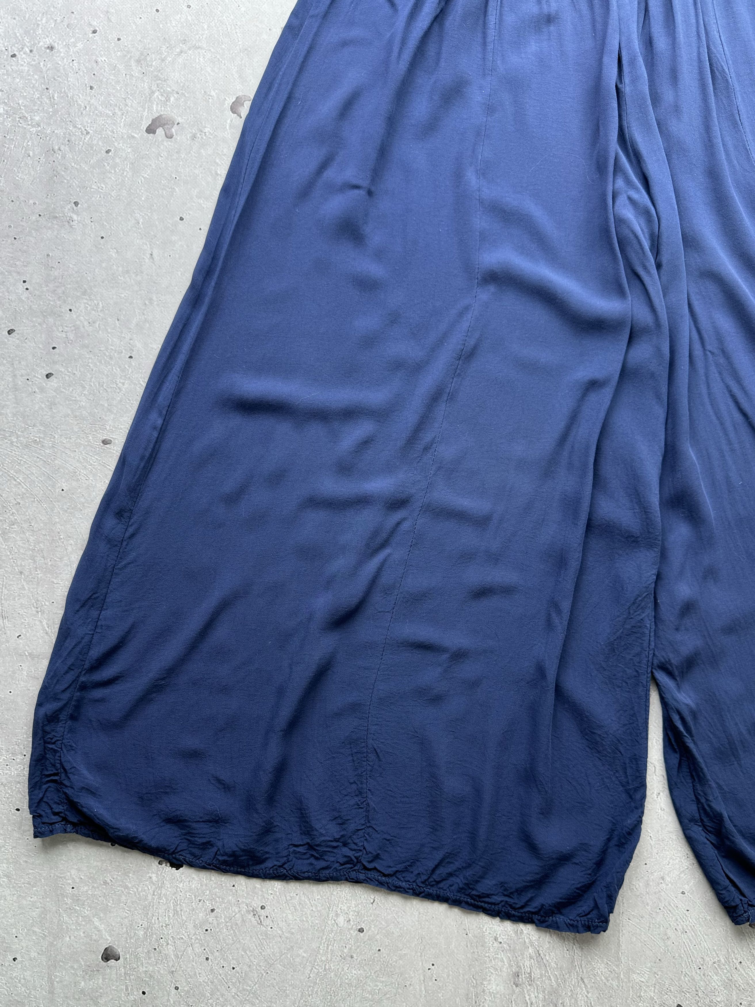 Japanese Brand × Vintage Vintage Wide Parachute Pants Like Yohji Size US 32 / EU 48 - 3 Thumbnail