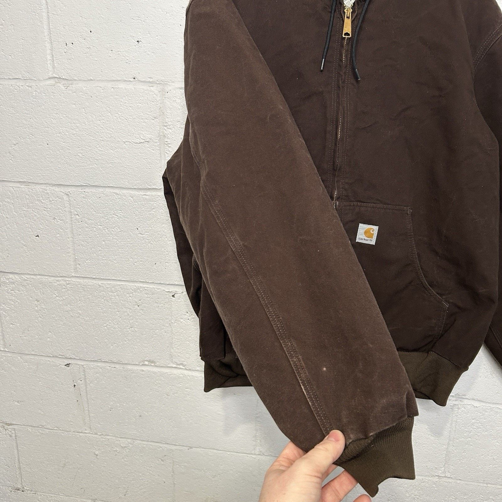 Carhartt Vintage Carhartt Fleece-Lined Hooded Jacket “Dark Brown” Size US XL / EU 56 / 4 - 6 Thumbnail