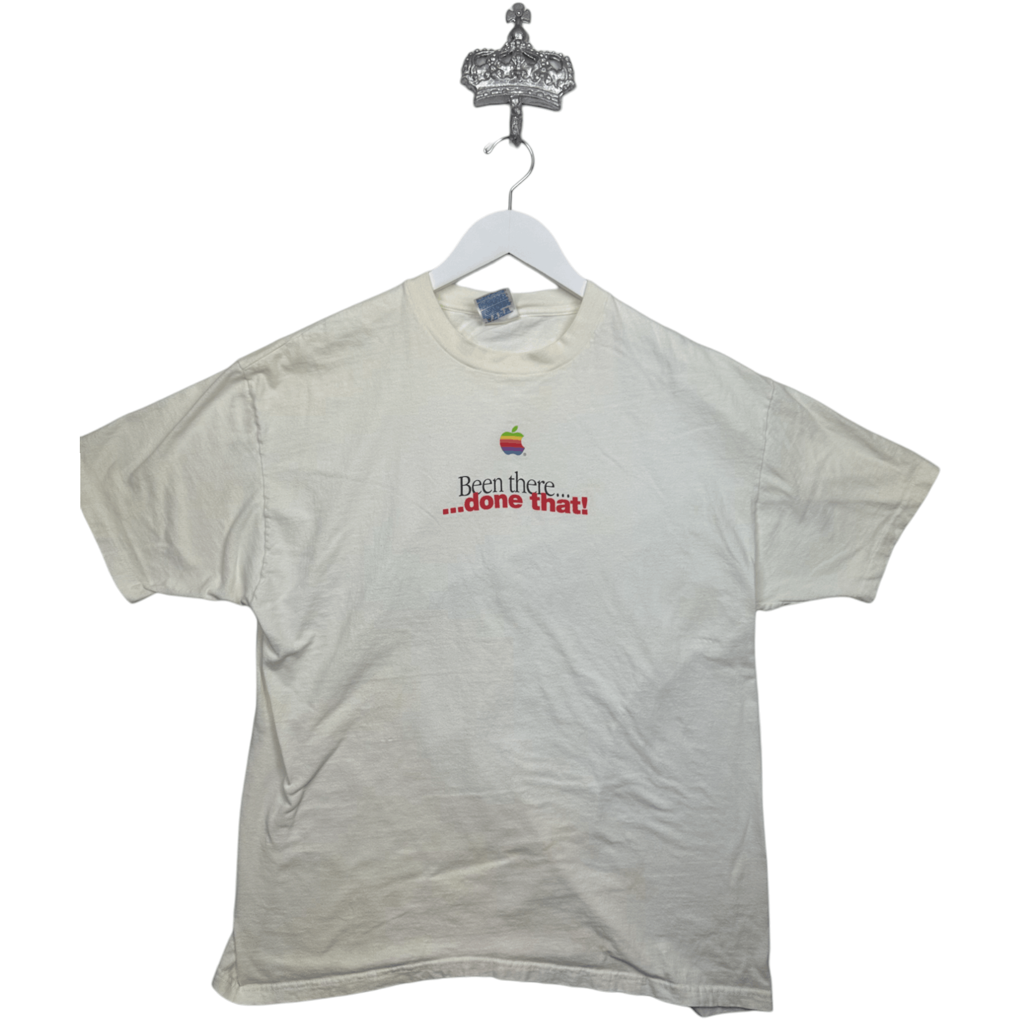 image of Iconic 1995 Apple Macintosh T-Shirt - (Xl) in White, Men's