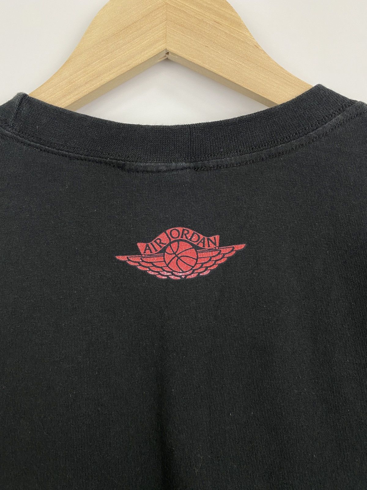 Jordan Brand × Nike × Vintage 🇺🇸 Vintage 90s Jordan Banned T-Shirt Rare Retro USA Hype Y2K Size US L / EU 52-54 / 3 - 8 Thumbnail