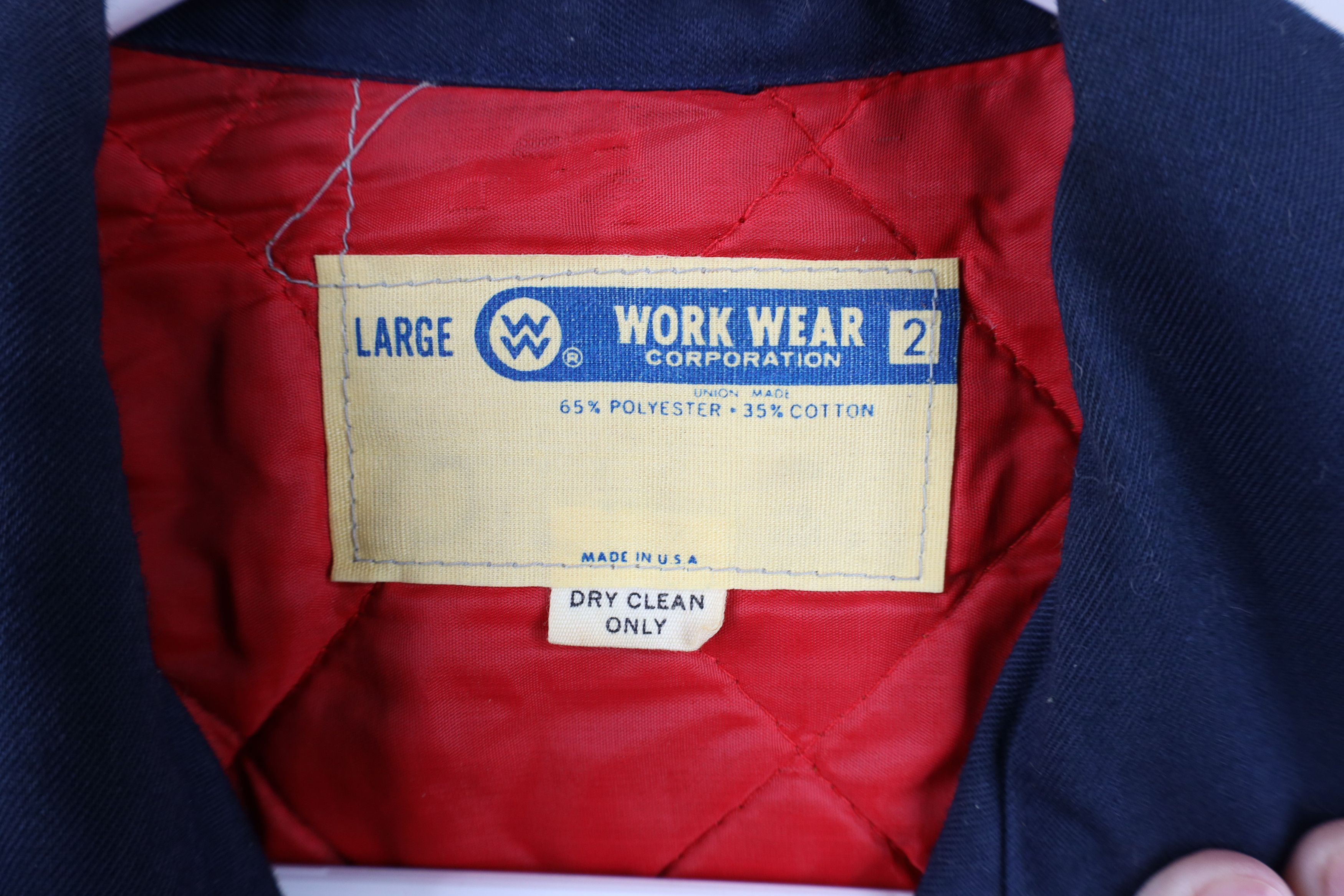 Vintage Vintage 60s 70s Streetwear Back Workwear Bomber Jacket USA Size US L / EU 52-54 / 3 - 9 Thumbnail
