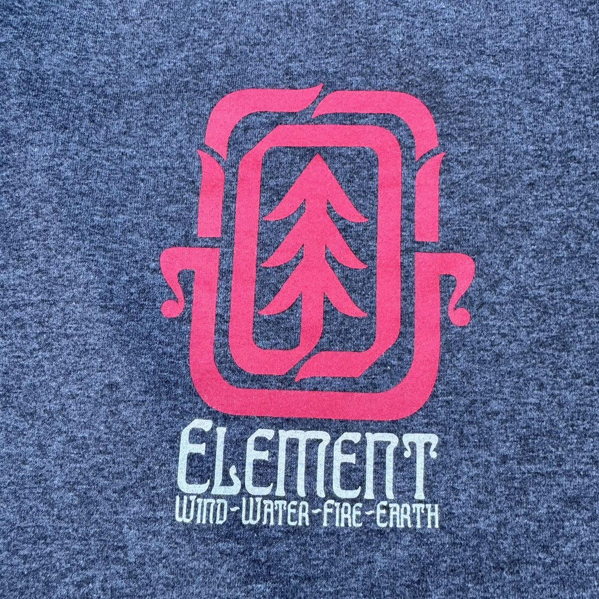 Element × Independent Truck Co. × JNCO Vintage 90s Grey And Red Element Skater Graphic Tee Large Size US L / EU 52-54 / 3 - 3 Thumbnail