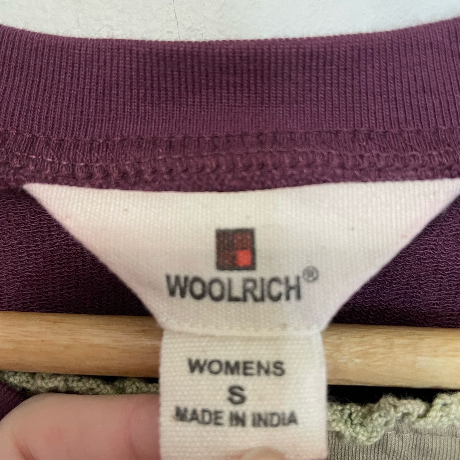 Woolrich Woolen Mills Woolrich Purple Long Sleeve S Womens Casual Color Pop Seams Size S / US 4 / IT 40 - 4 Thumbnail