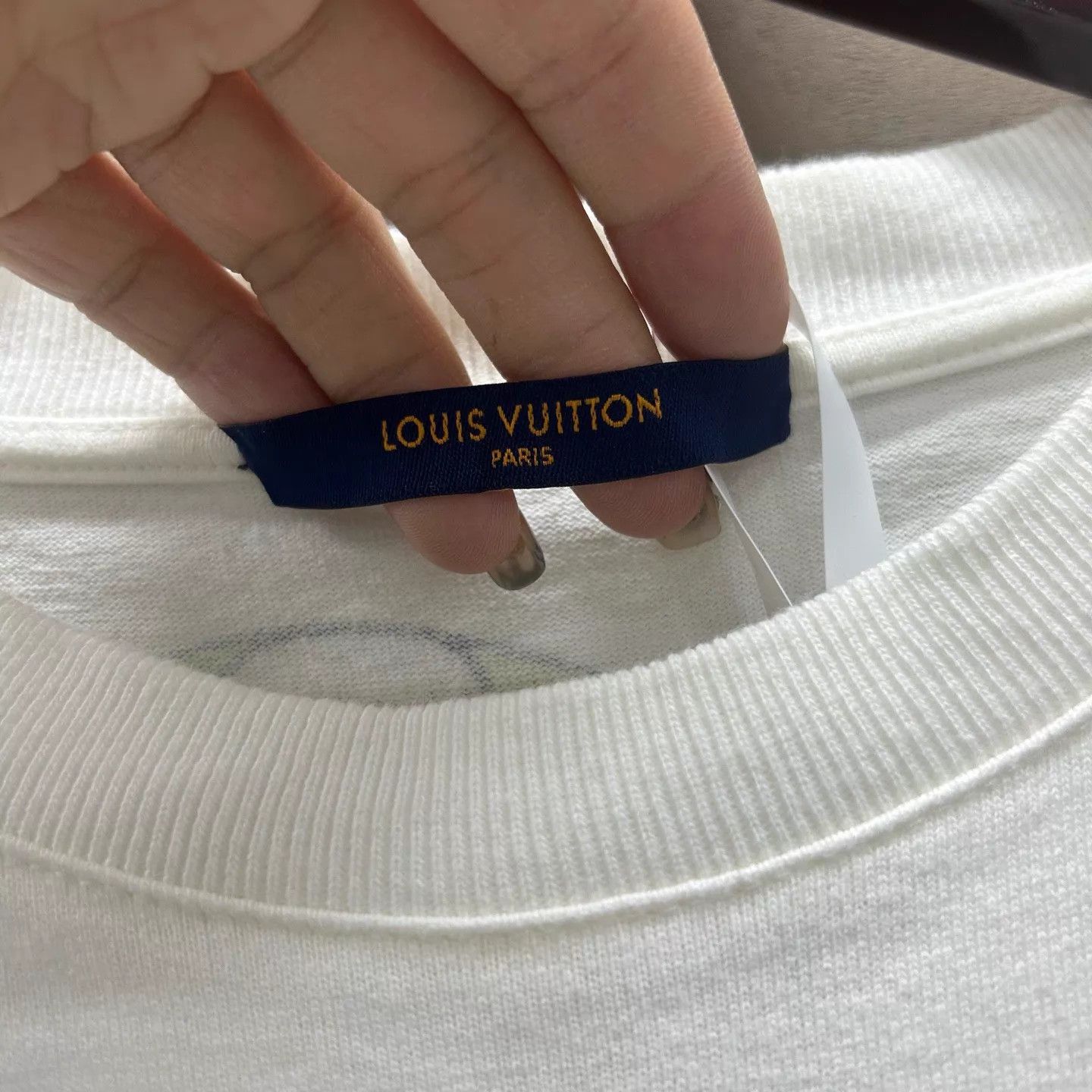Louis Vuitton LV white cartoon print short sleeve tee XS 99 New Size US XS / EU 42 / 0 - 3 Thumbnail