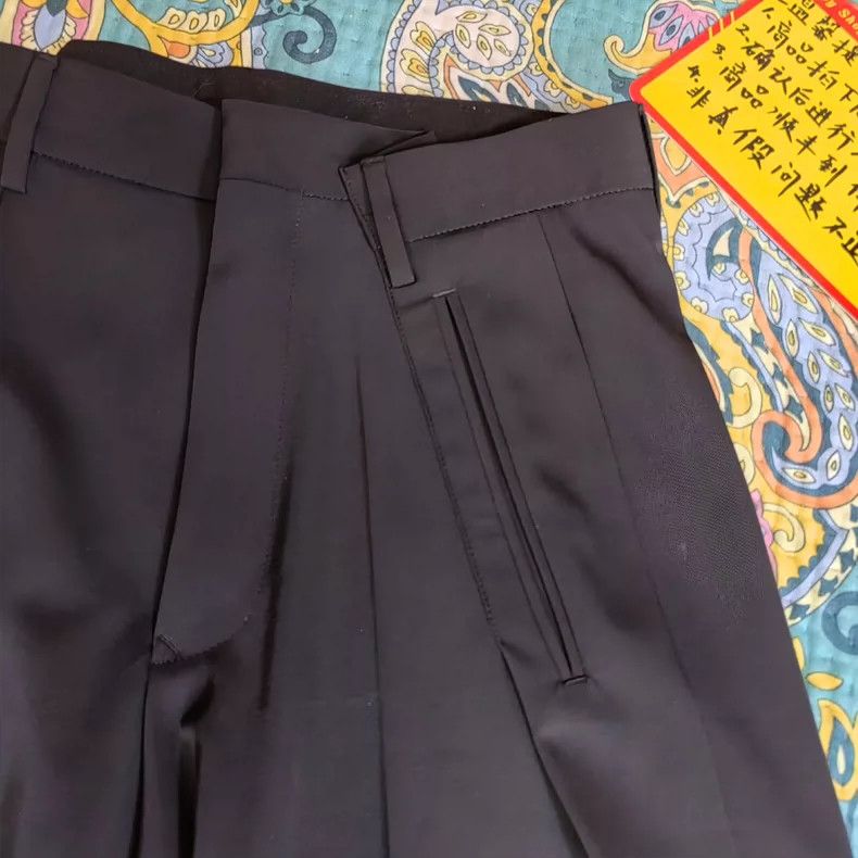 Maison Margiela Maison Margiela Black wide-leg trousers 2504-Nextarrow Size US 26 / EU 42 - 5 Thumbnail
