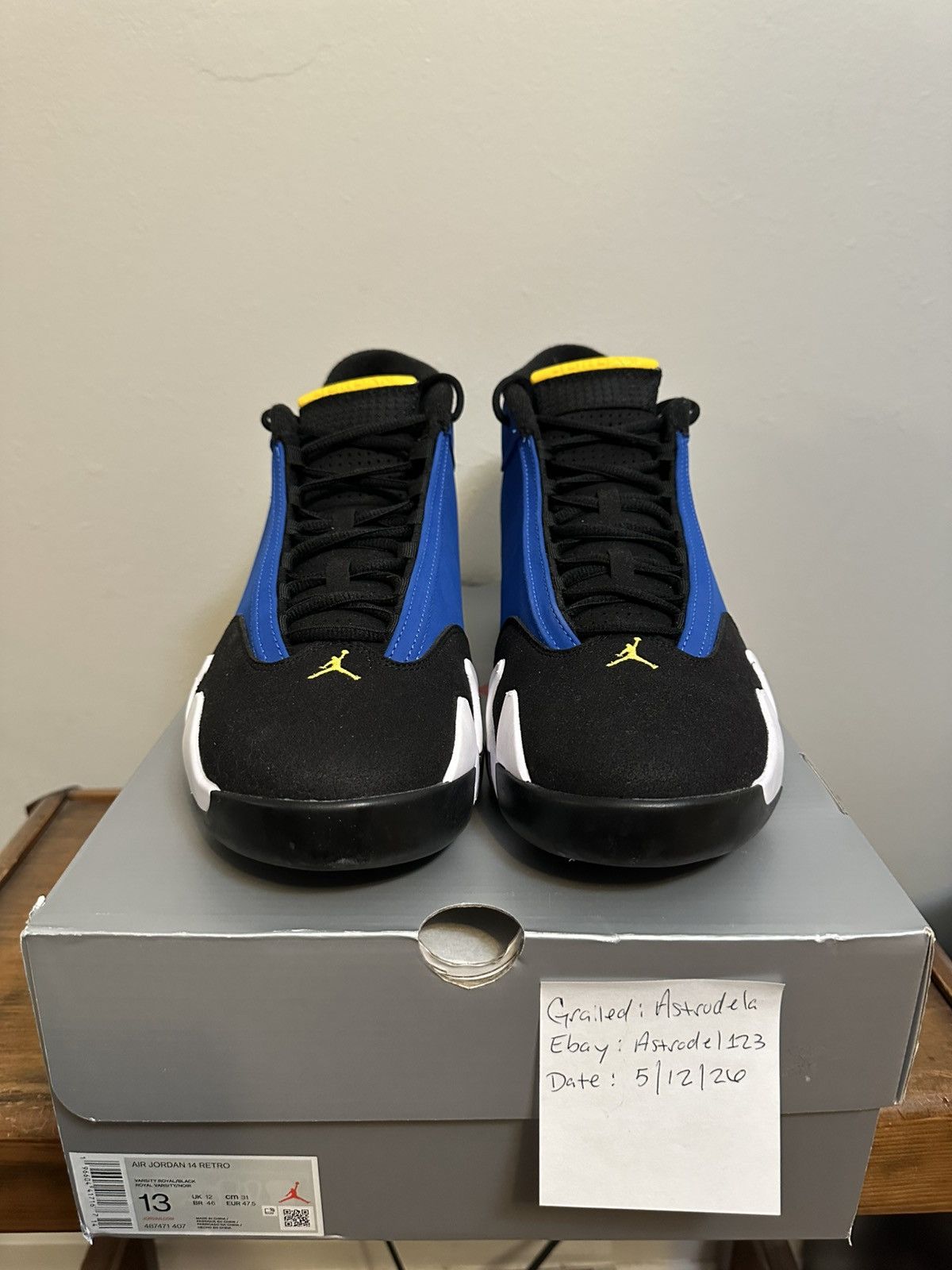 Jordan Brand Nike Air Jordan 14 Retro Laney 2023 Size 13 Size US 13 / EU 46 - 4 Thumbnail