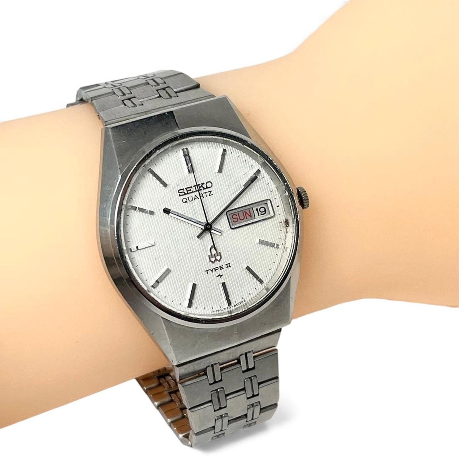 Seiko Seiko - Quartz Men's Stainless Steel Watch Type II Size ONE SIZE - 1 Thumbnail