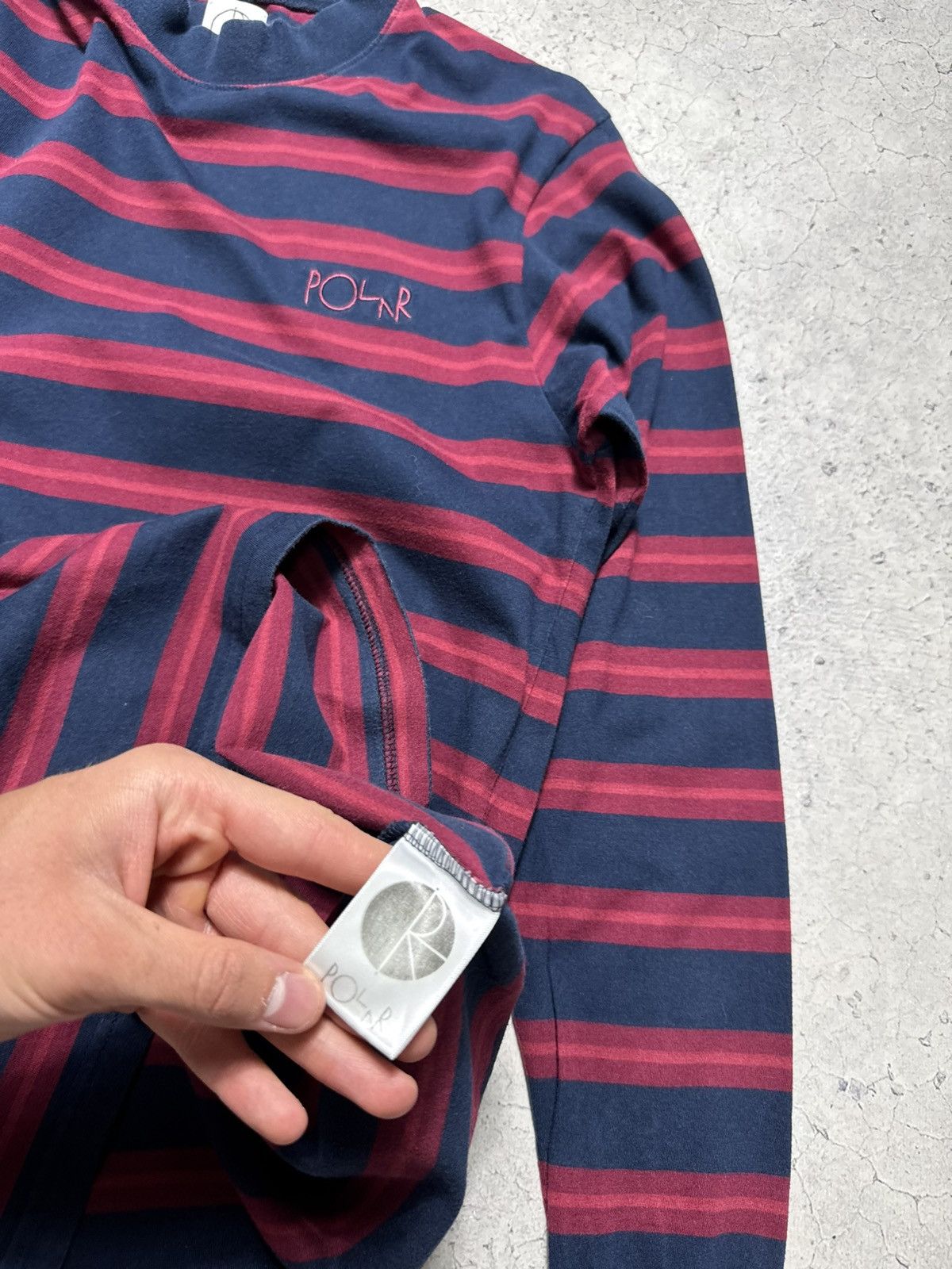 Polar Skate Co. Polar Skate Striped Longsleeve Size US S / EU 44-46 / 1 - 7 Thumbnail