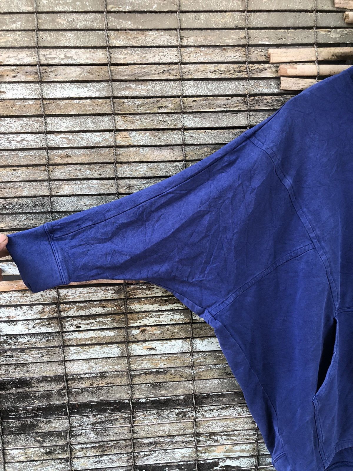 Issey Miyake × Japanese Brand × Vintage Vintage Baggy Issey Miyake Mercibeaucoup Fullzipper Hoodie Size 3XL / US 20-22 - 12 Thumbnail