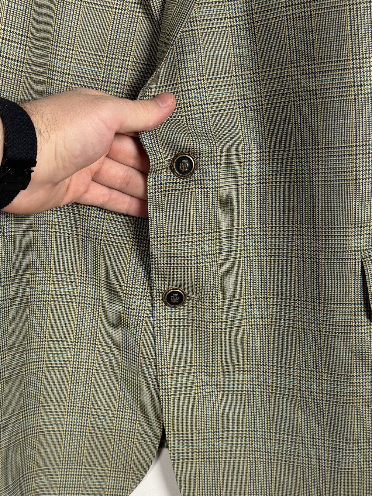 Burberry Burberry Vintage Blazer Jacket Wool Made in Germany Size 29 Size 36S - 6 Thumbnail