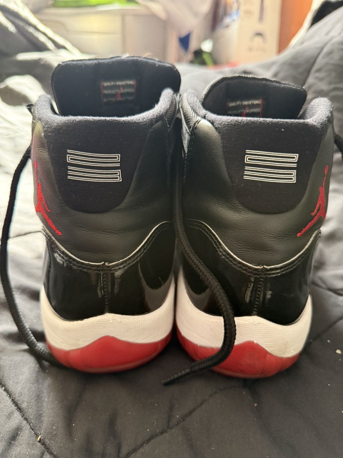 Jordan Brand Jordan “11” retro bred 2019 Size US 11.5 / EU 44-45 - 4 Thumbnail