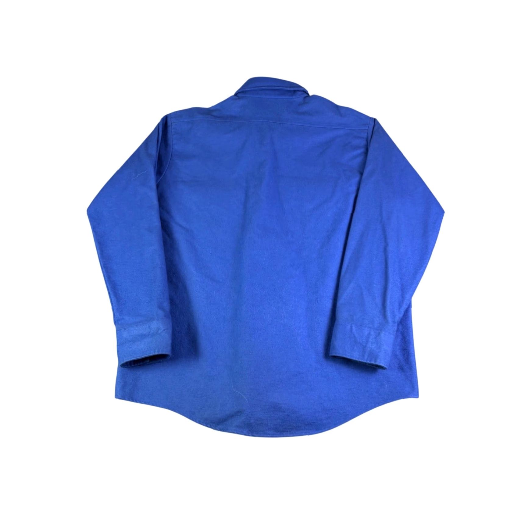 Vintage VINTAGE Winter Run Shirt XL Blue Embroidered Button-Up Casual Workwear USA 90s Mens Size US XL / EU 56 / 4 - 2 Thumbnail