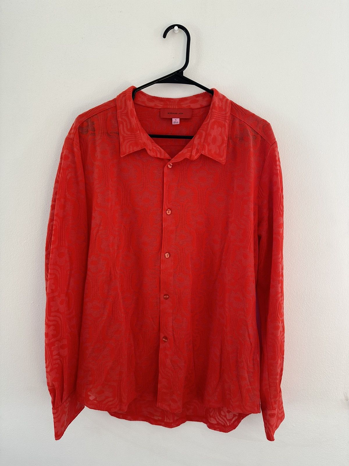 Eckhaus Latta Eckhaus Latta Button Up Size US XL / EU 56 / 4 - 1 Thumbnail