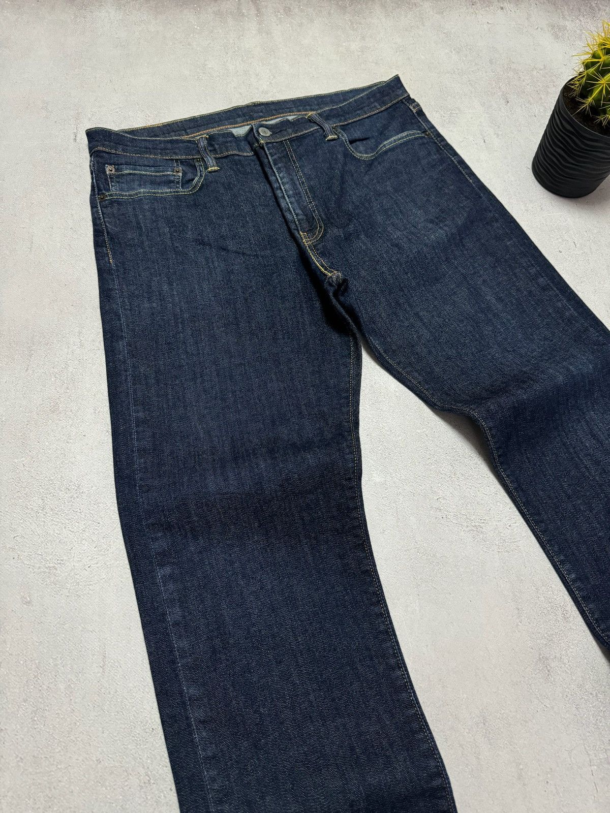 Levi's × Levi's Vintage Clothing Vintage Levis 504 Jeans Denim Pants Straight Baggy 36x32 90s Size US 36 / EU 52 - 7 Thumbnail