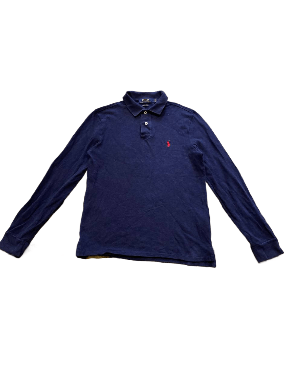 Polo Ralph Lauren Vintage Polo Ralph Lauren Custom Slim Fit Long Sleeve Size S Size US S / EU 44-46 / 1 - 1 Thumbnail
