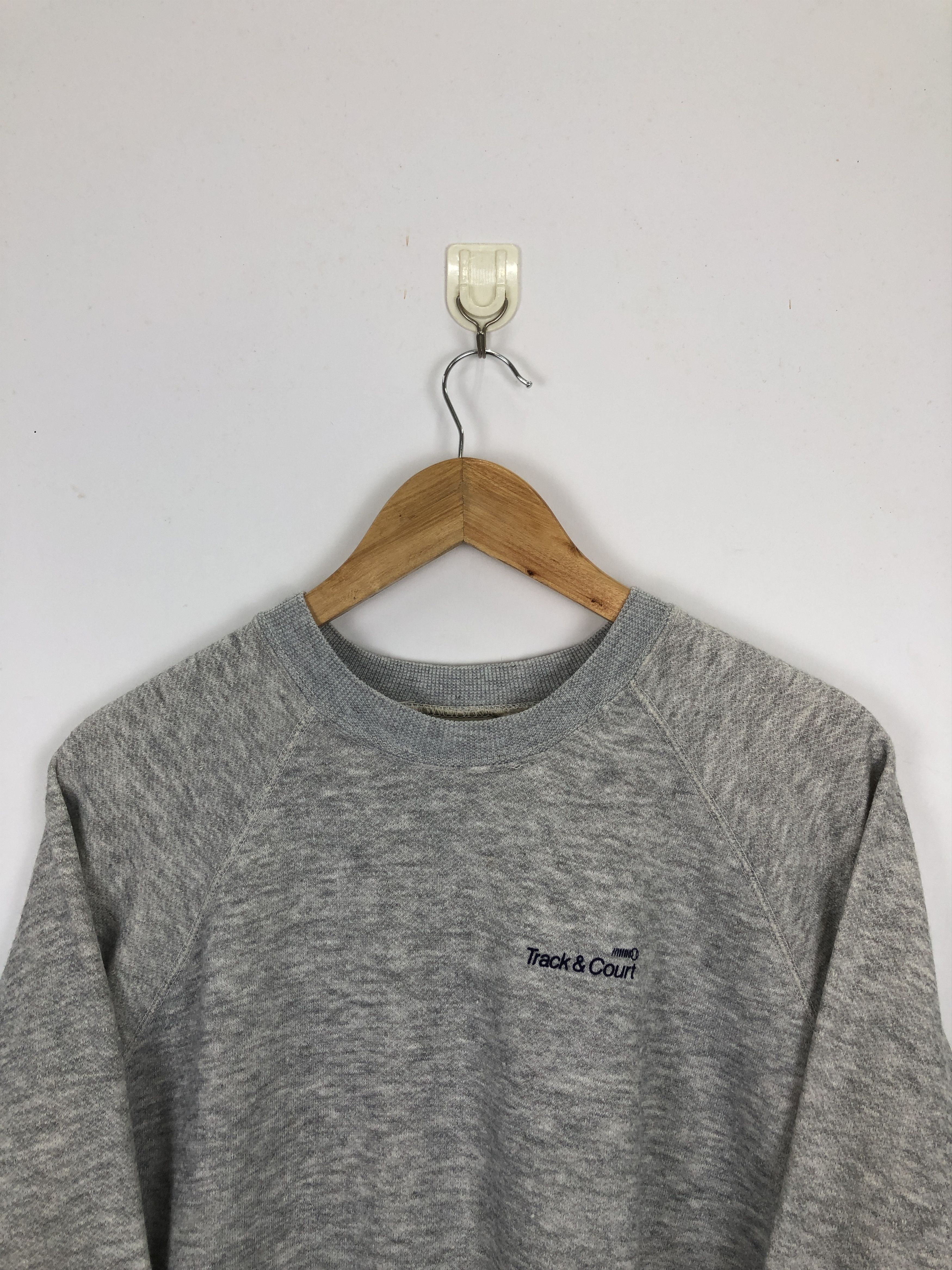 Japanese Brand × Vintage Vintage 70s Plain Pullover Crewneck Sweatshirt Size US XL / EU 56 / 4 - 2 Thumbnail