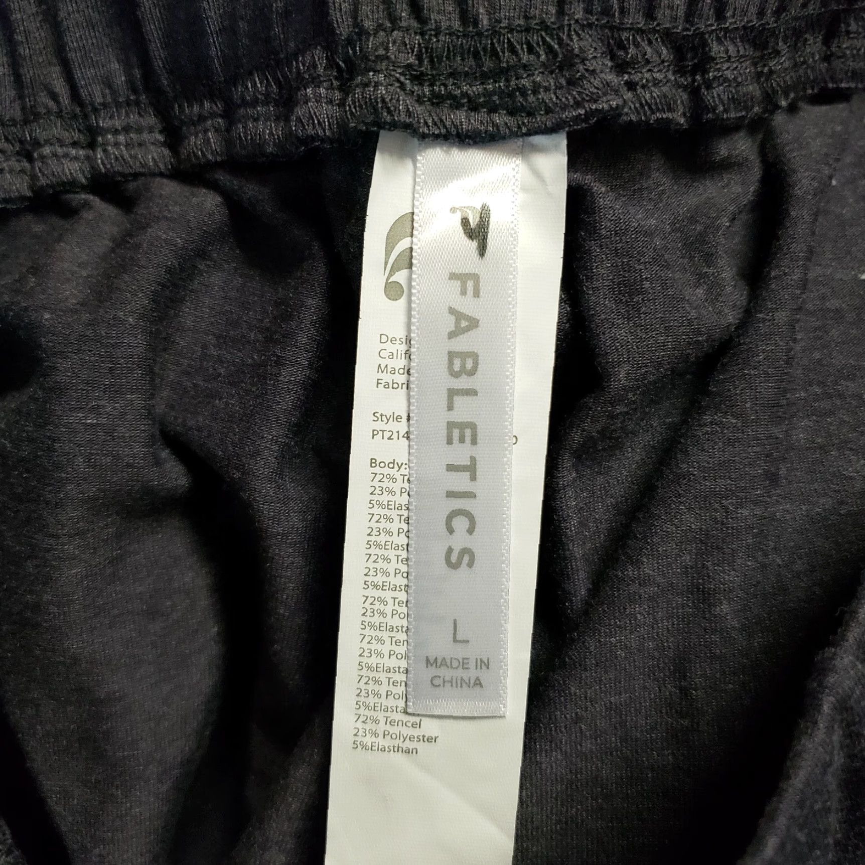 Fabletics Fabletics Womens Restoreknit Tapered Lounge Pants L Gray Pockets Jogger Women's Size 36" / US 14 / IT 50 - 7 Thumbnail