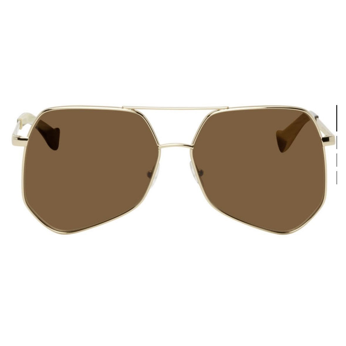 Grey Ant Grey Ant Gold Megalast Sunglasses Size ONE SIZE - 1 Thumbnail