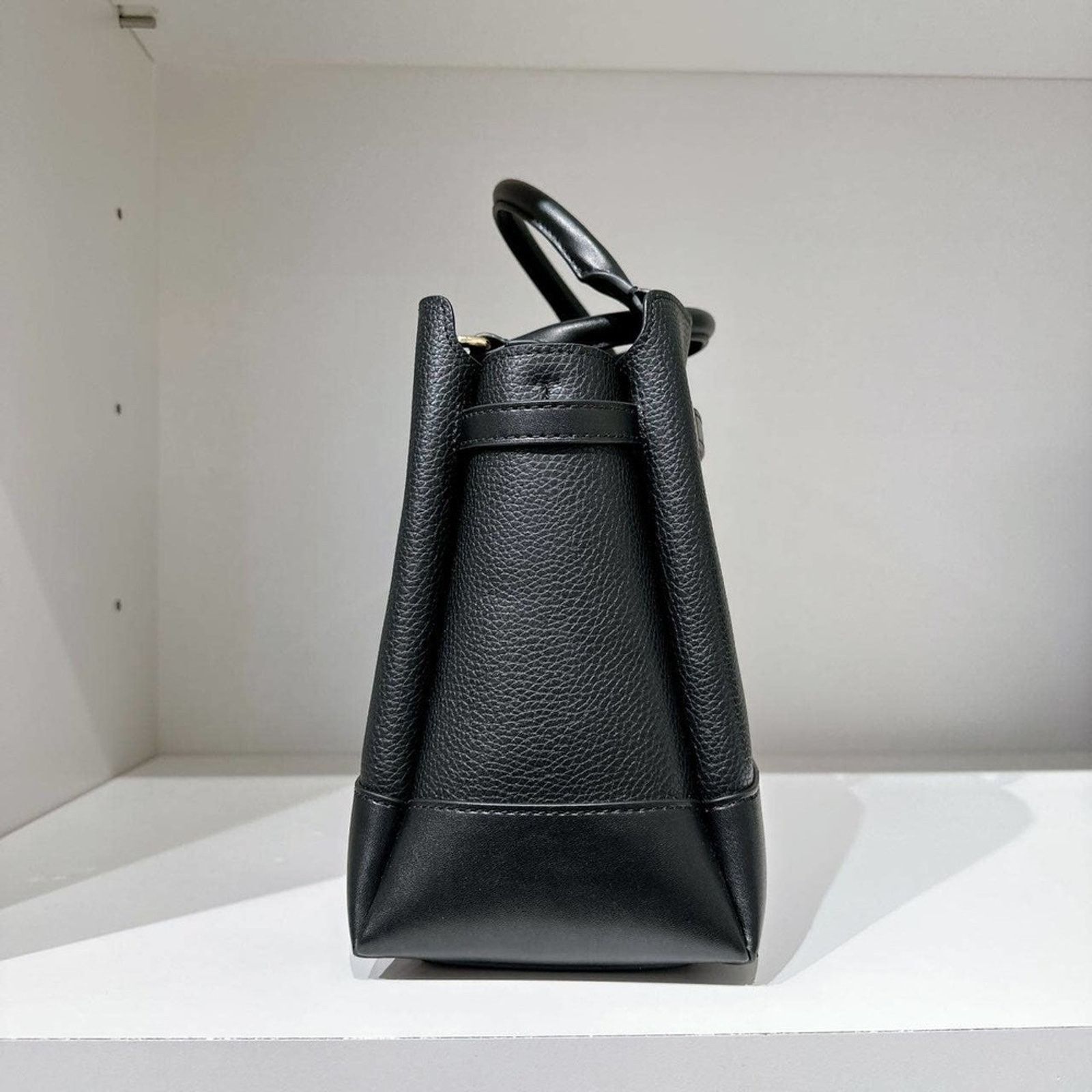 Michael Kors Michael Kors 35S3G6RS3T Reed Large Logo Crossbody IN BLACK Size ONE SIZE - 4 Thumbnail