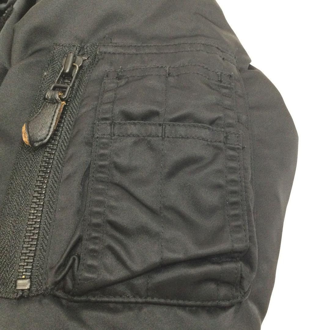 Hysteric Glamour Nylon N-3B Military Wool Fur Lined Hooded Flight Jacket Size S / US 4 / IT 40 - 12 Thumbnail