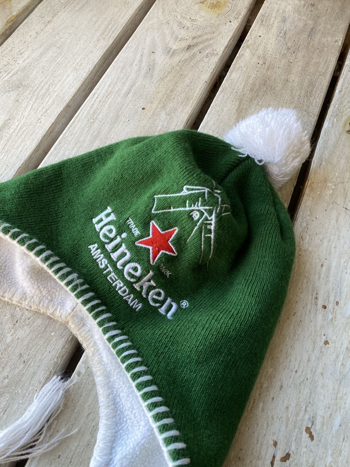 Heineken Vintage 90s Heineken Beer hats Y2K retro Amsterdam Size ONE SIZE - 2 Thumbnail