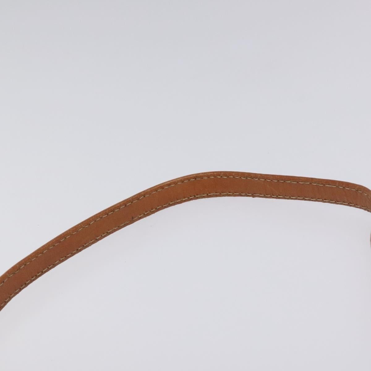 Celine CELINE Macadam Canvas Shoulder Bag Pvc Gold Brown Size ONE SIZE - 8 Thumbnail