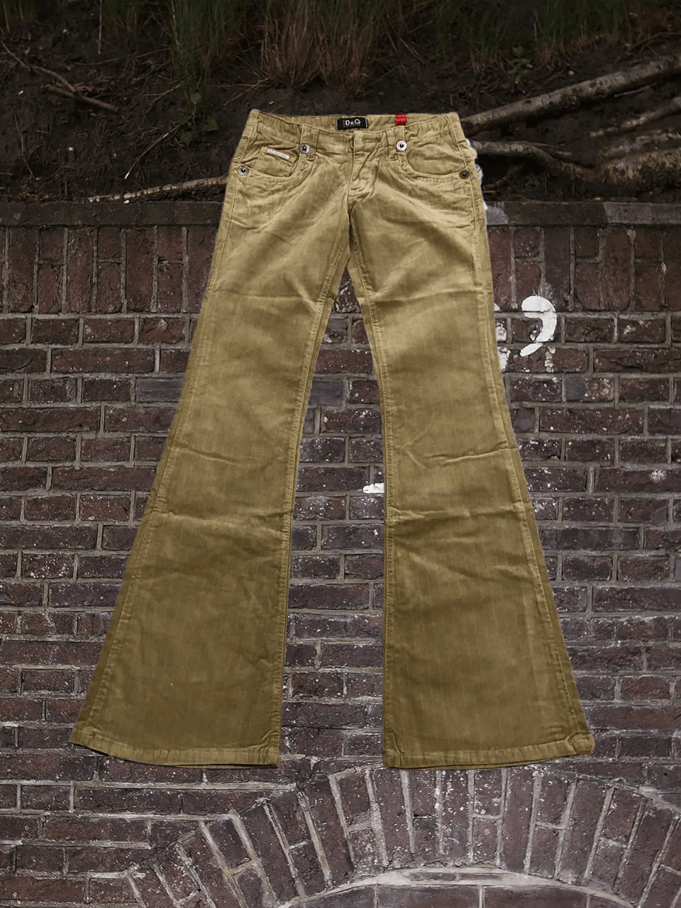 Dolce & Gabbana vintage Denim pants Dolce&Gabbana jeans Y2K made in Italy Size 29" - 1 Thumbnail
