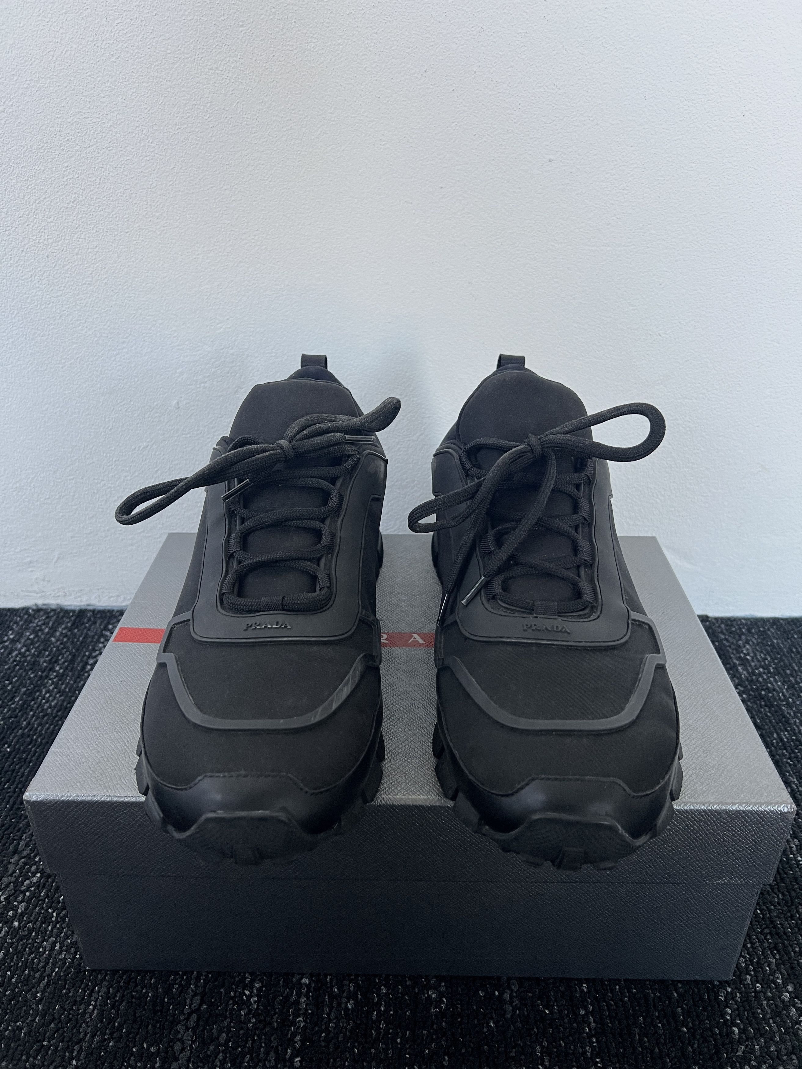 Prada Prada Cross Action Rubber-Trimmed Nylon Sneaker (Size US 13) Size US 13 / EU 46 - 2 Thumbnail