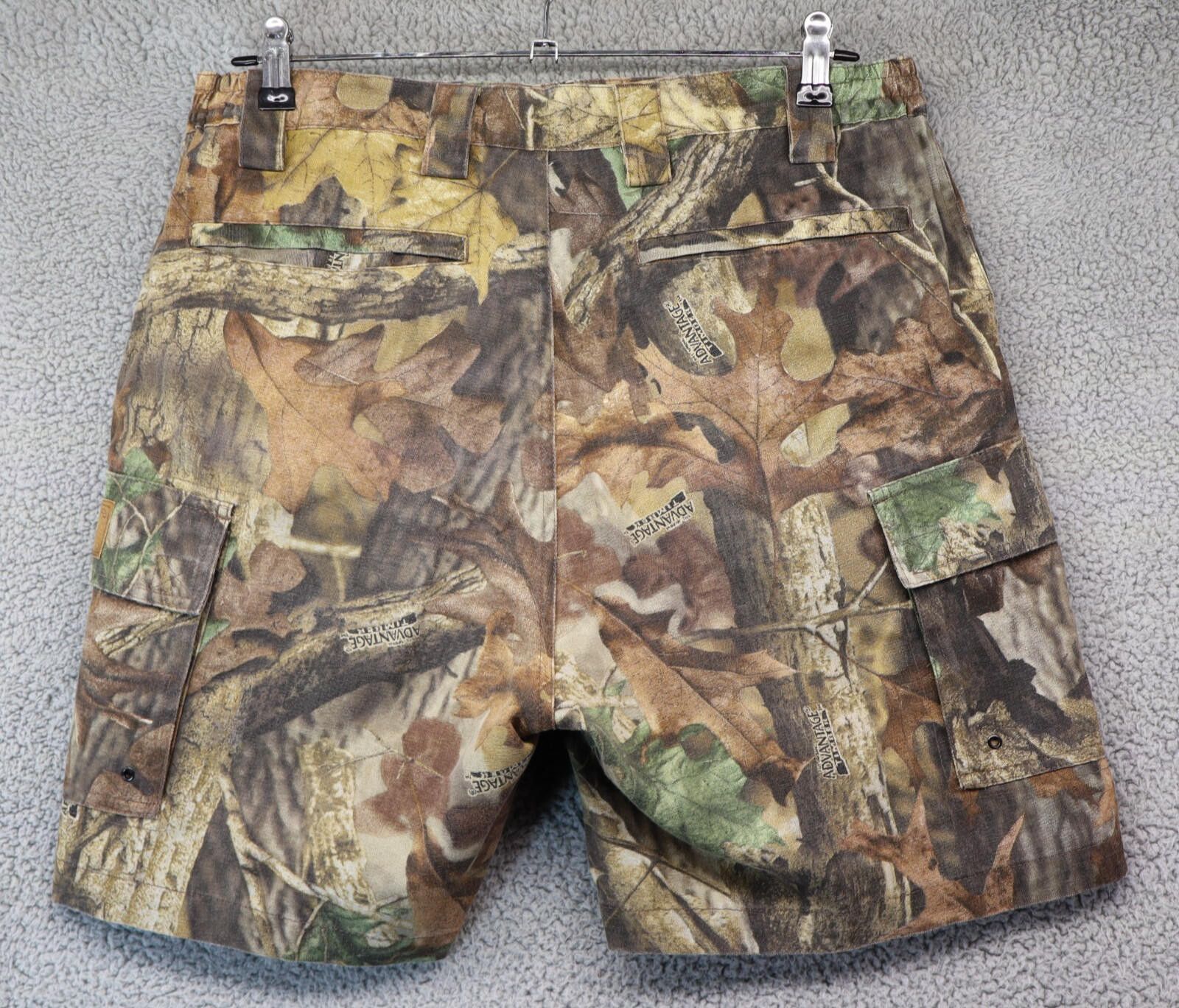 Walls Vintage Camo Cargo Shorts Men Large 38 40 Advantage Timber Size US 34 / EU 50 - 1 Thumbnail