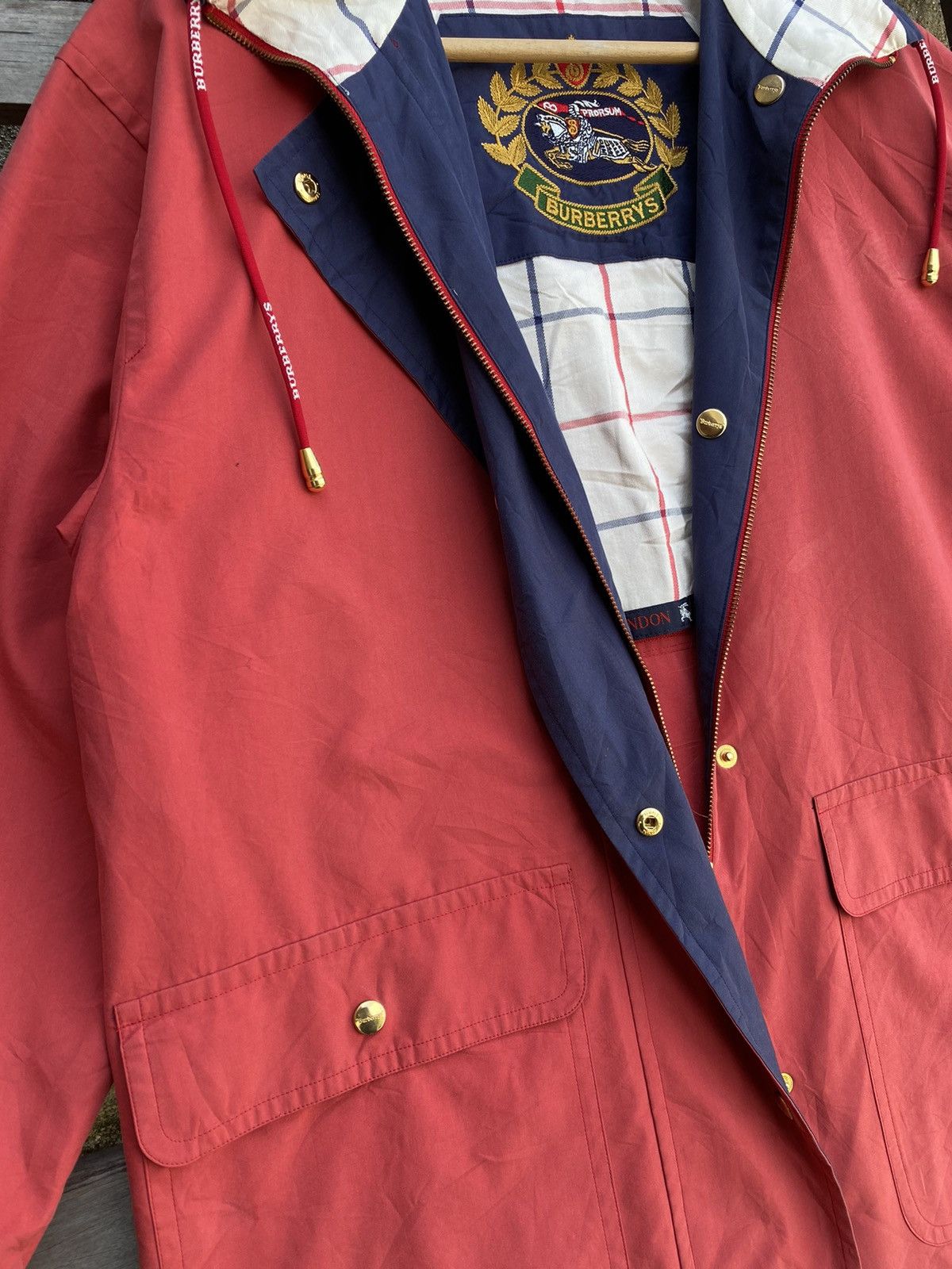 Burberry × Designer × Vintage 🔥 Steals 🔥 Vintage Burberry Parka Jacket Size US L / EU 52-54 / 3 - 6 Thumbnail