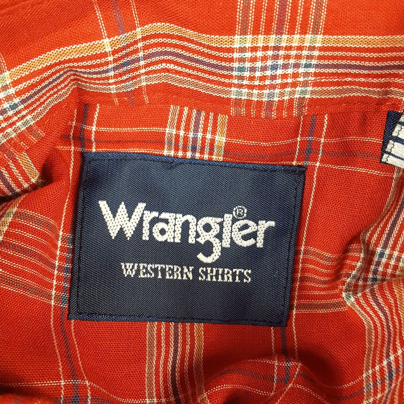 Wrangler VINTAGE Wrangler Shirt Mens M Red Plaid Pearl Snap Button-Up Cowboy Western Workwear Casual 90s Size US M / EU 48-50 / 2 - 5 Thumbnail