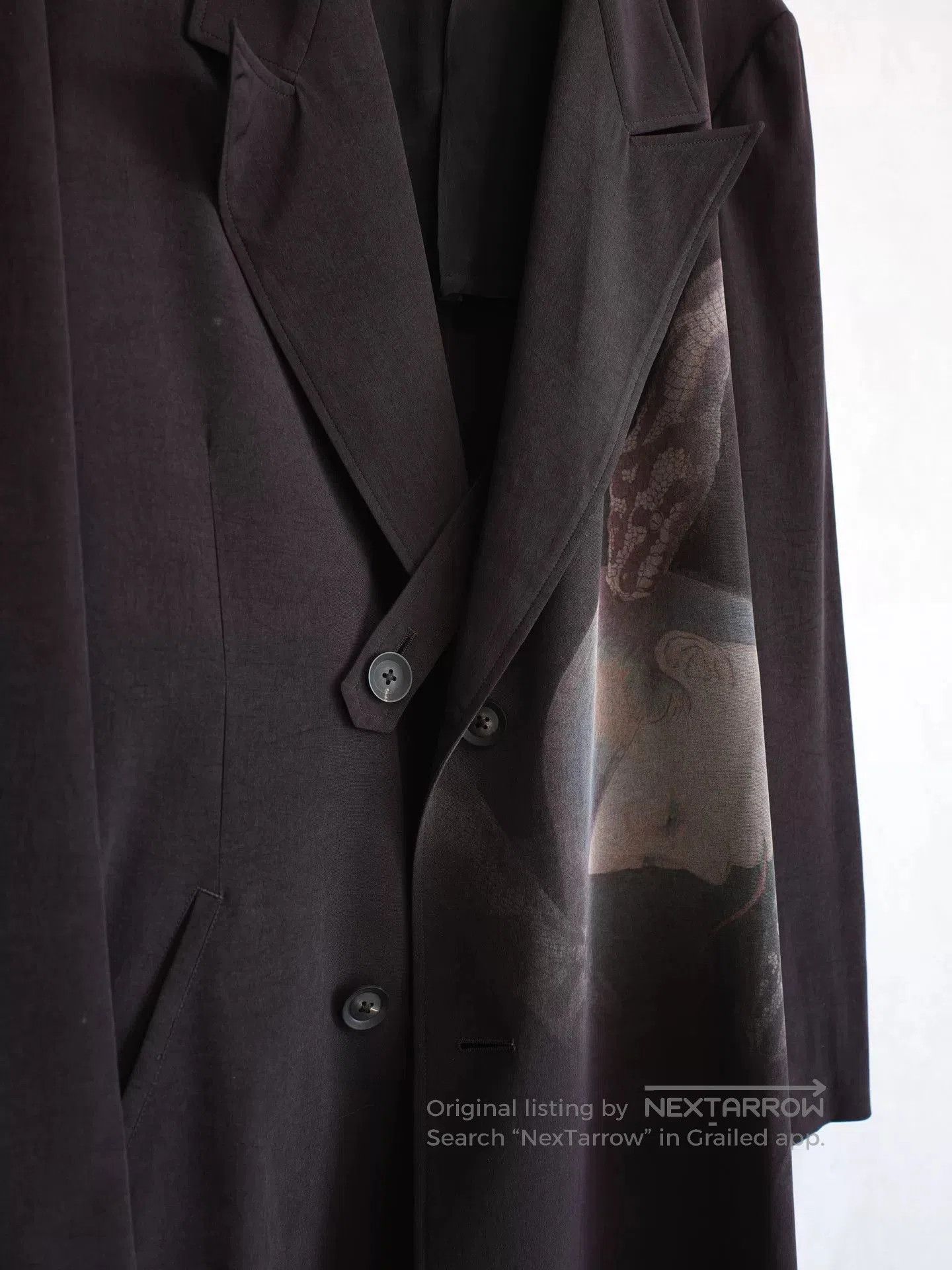 Yohji Yamamoto Yohji Yamamoto Double Breasted Coat. Size S / US 4 / IT 40 - 5 Thumbnail