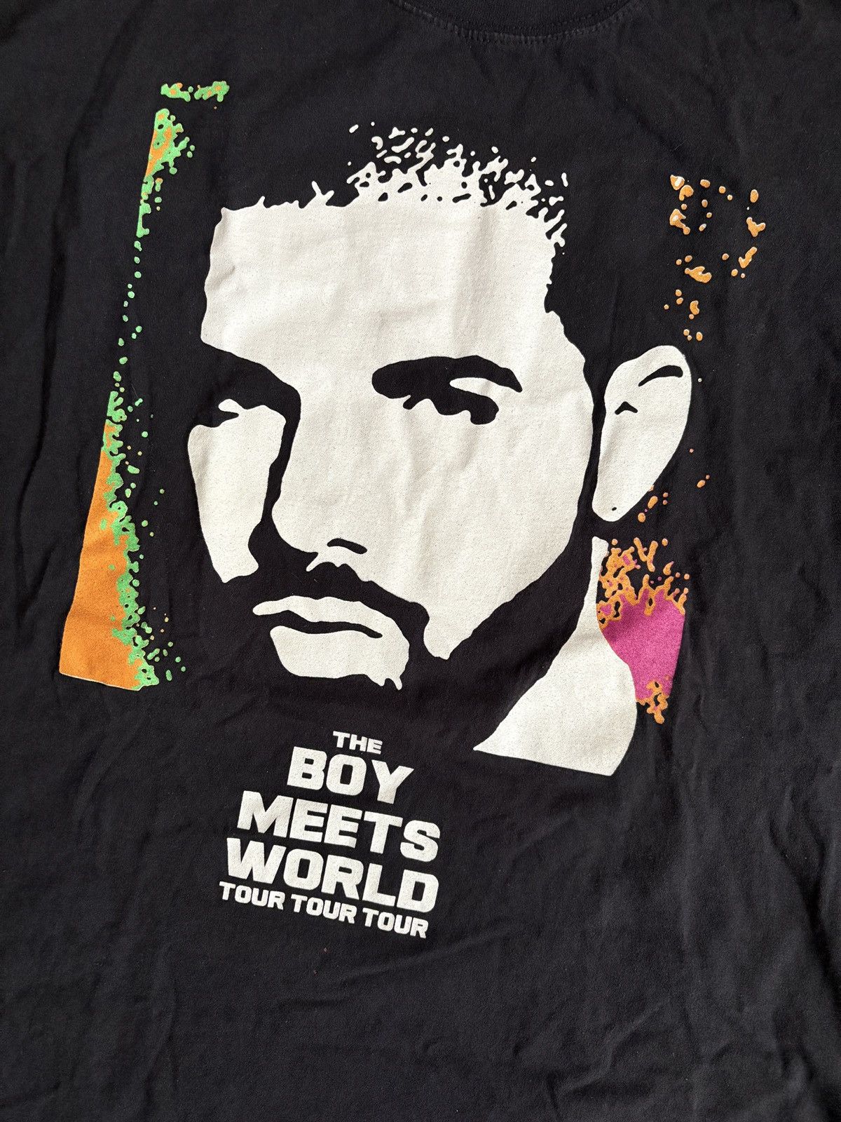 Drake 2017 Drake The Boy Meets World OVO Tour Rap T-Shirt Black Size US XL / EU 56 / 4 - 2 Thumbnail