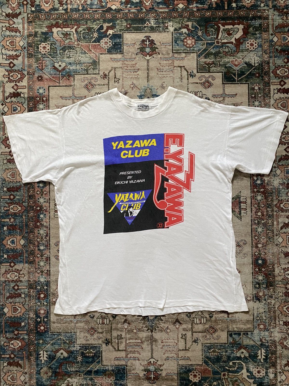 Band Tees × Vintage Vintage Eikichi Yazawa T shirt Size US L / EU 52-54 / 3 - 1 Thumbnail