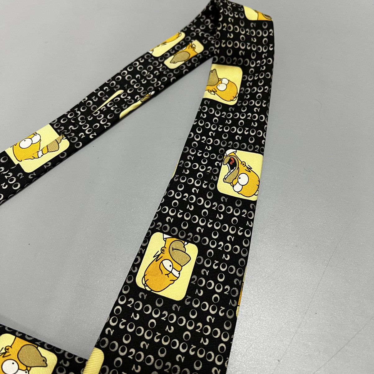 The Simpsons × Vintage Mens Vintage The Simpsons Homer Tie 00s Size ONE SIZE - 8 Thumbnail