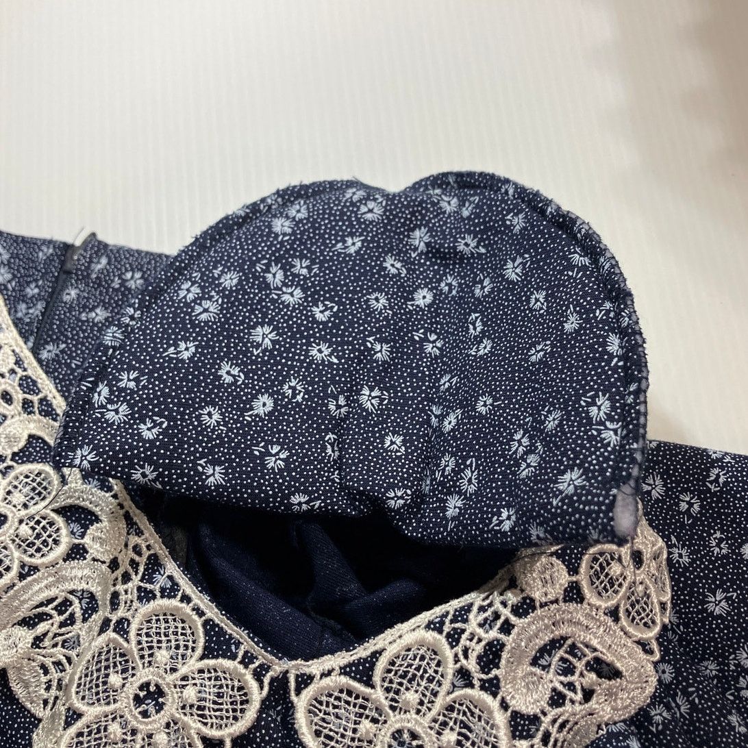 Other Take Nine Maternity Vintage Foral Lace One-Piece Pant L Size 36" / US 14 / IT 50 - 7 Thumbnail