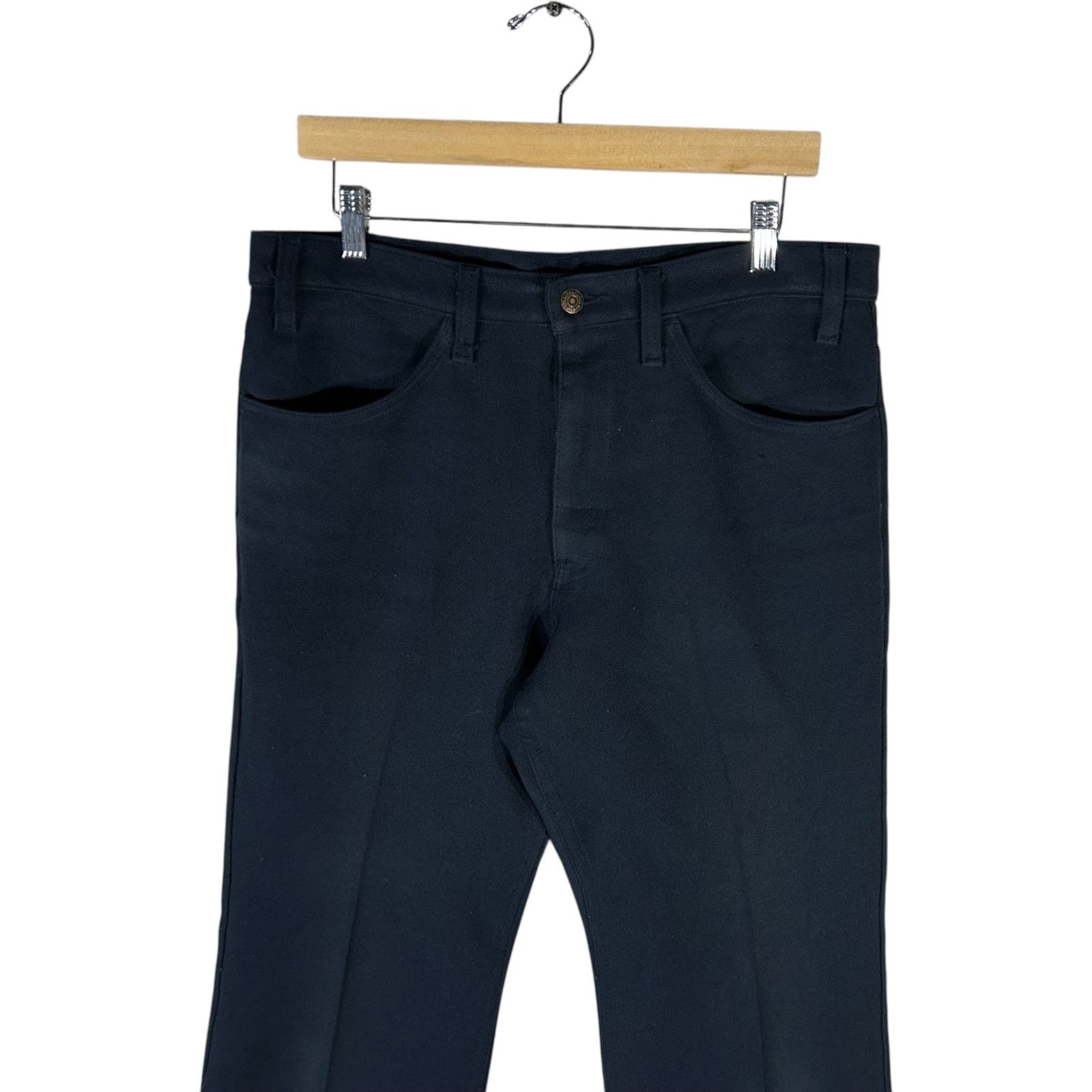 Levi's Vintage Levi's 100% Dacron Polyester Chino Pants 34x34 Size US 34 / EU 50 - 2 Thumbnail